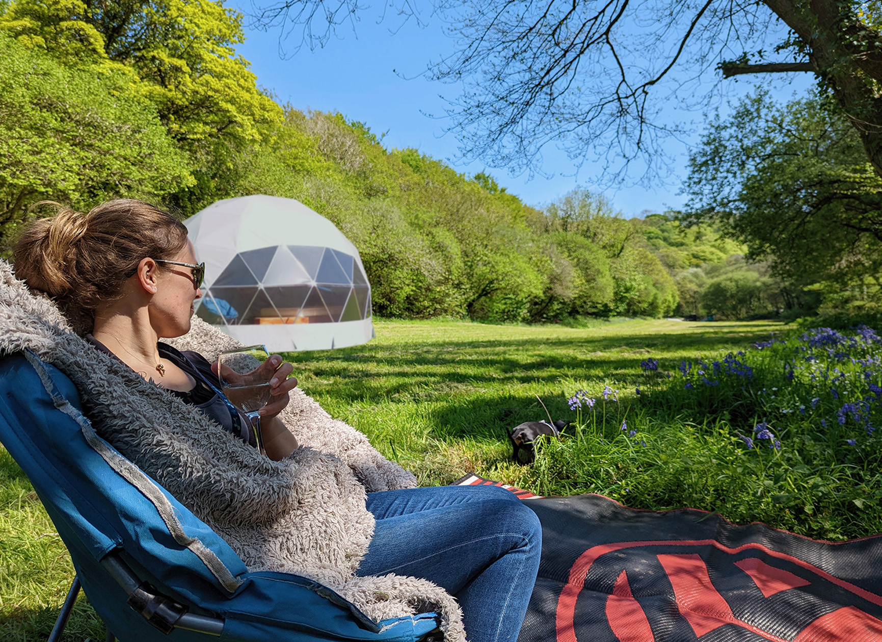North Cornwall dog friendly campsite
