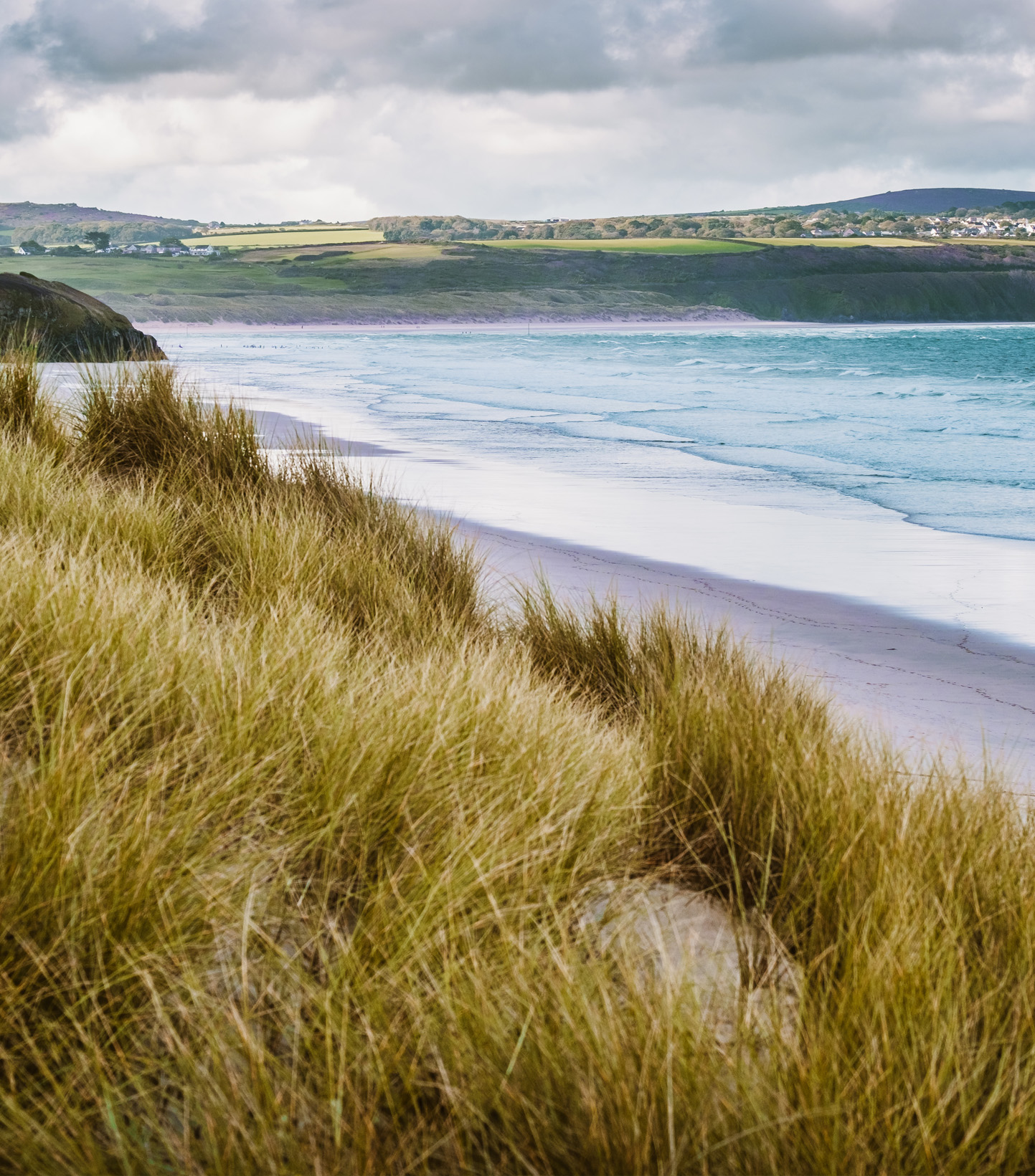 Penvose camping in Cornwall